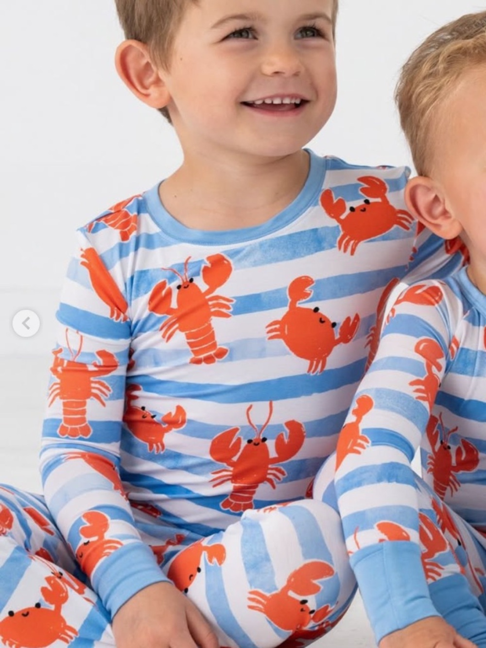 Little Sleepies Crustacean Crew Two-Piece Pajama Set
